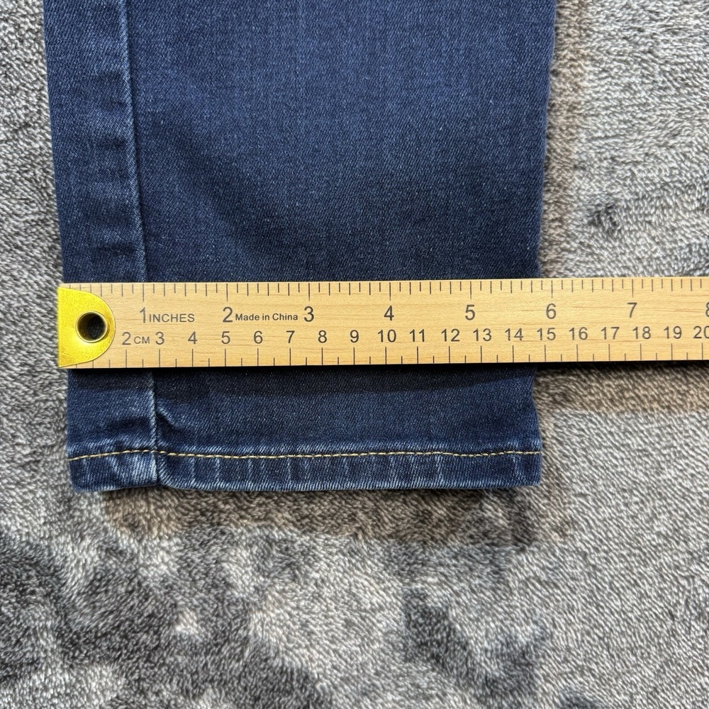 LEVI'S Womens 721 High Rise Skinny Jeans Size 33 Blue - Picture 5 of 13